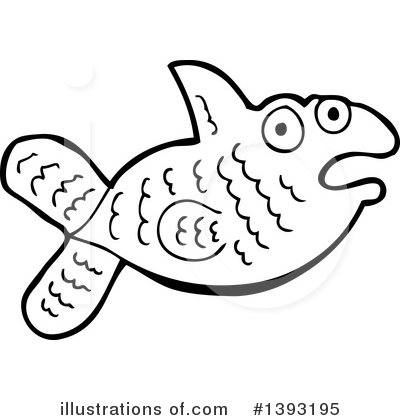Royalty-Free (RF) Fish Clipart Illustration by lineartestpilot - Stock Sample #1393195
