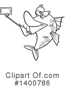 Fish Clipart #1400786 by toonaday