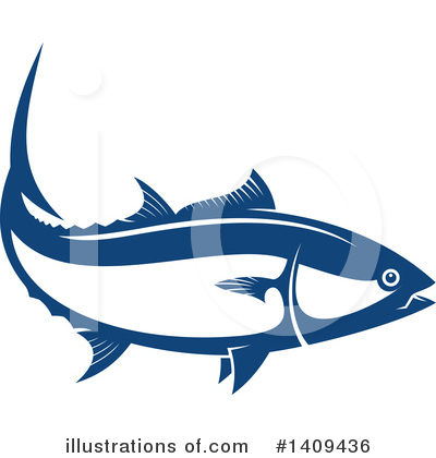 Royalty-Free (RF) Fish Clipart Illustration by Vector Tradition SM - Stock Sample #1409436
