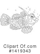Fish Clipart #1419343 by Alex Bannykh