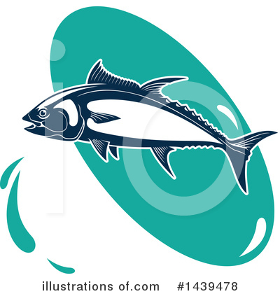 Royalty-Free (RF) Fish Clipart Illustration by Vector Tradition SM - Stock Sample #1439478