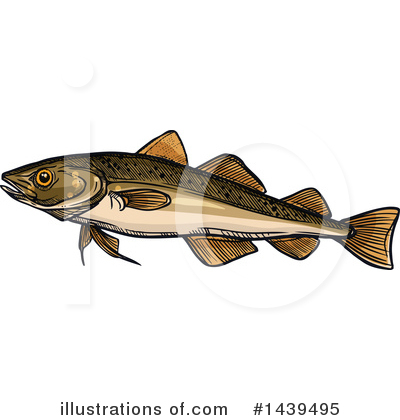 Royalty-Free (RF) Fish Clipart Illustration by Vector Tradition SM - Stock Sample #1439495