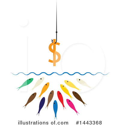 Fishing Hook Clipart #1443368 by ColorMagic