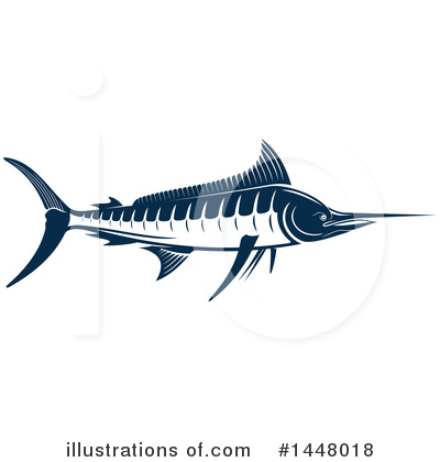 Marlin Clipart #1448018 by Vector Tradition SM