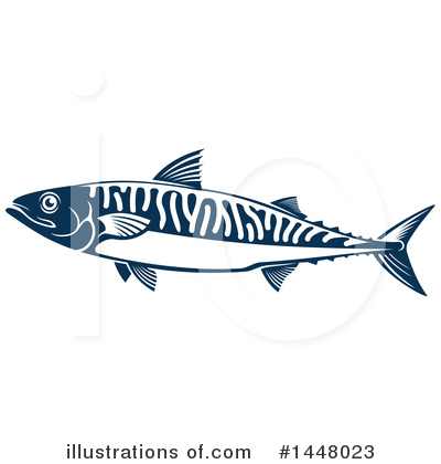 Mackerel Clipart #1448023 by Vector Tradition SM