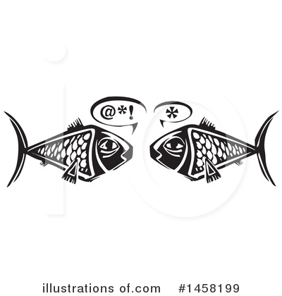 Royalty-Free (RF) Fish Clipart Illustration by xunantunich - Stock Sample #1458199