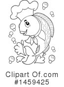 Fish Clipart #1459425 by visekart