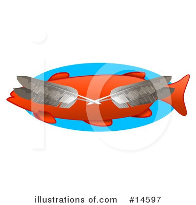 Royalty-Free (RF) Fish Clipart Illustration by djart - Stock Sample #14597