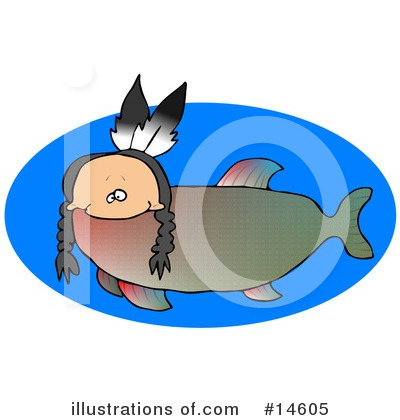 Royalty-Free (RF) Fish Clipart Illustration by djart - Stock Sample #14605