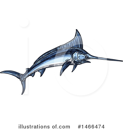 Swordfish Clipart #1466474 by Vector Tradition SM