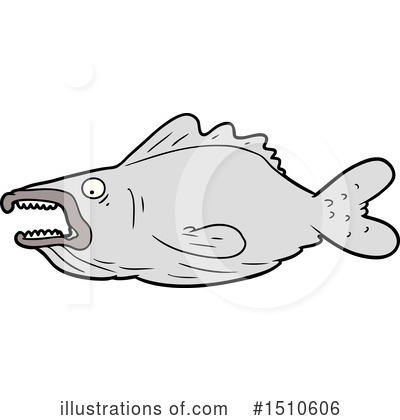 Royalty-Free (RF) Fish Clipart Illustration by lineartestpilot - Stock Sample #1510606