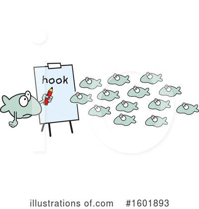Royalty-Free (RF) Fish Clipart Illustration by Johnny Sajem - Stock Sample #1601893