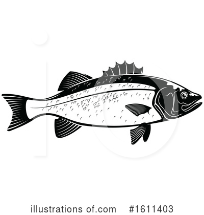 Royalty-Free (RF) Fish Clipart Illustration by Vector Tradition SM - Stock Sample #1611403