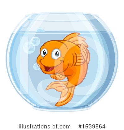 Goldfish Clipart #1639864 by AtStockIllustration