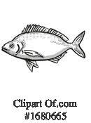 Fish Clipart #1680665 by patrimonio