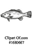 Fish Clipart #1680667 by patrimonio