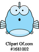 Fish Clipart #1681002 by Cory Thoman