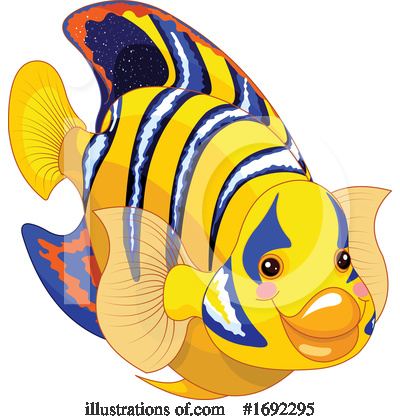 Royalty-Free (RF) Fish Clipart Illustration by Pushkin - Stock Sample #1692295