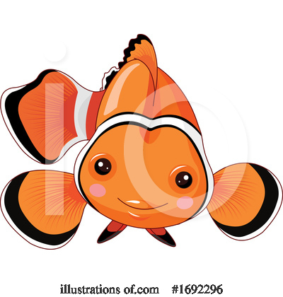 Clown Fish Clipart #1692296 by Pushkin