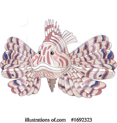 Lion Fish Clipart #1692323 by Pushkin