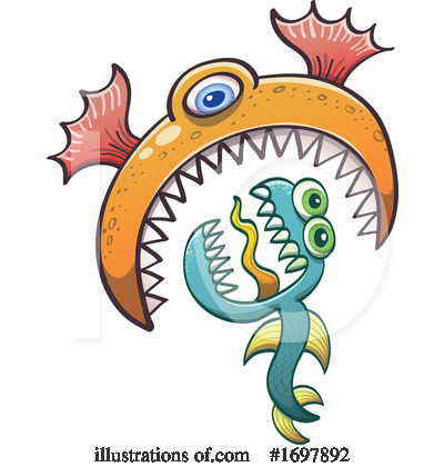 Royalty-Free (RF) Fish Clipart Illustration by Zooco - Stock Sample #1697892