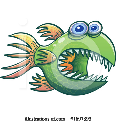 Royalty-Free (RF) Fish Clipart Illustration by Zooco - Stock Sample #1697893