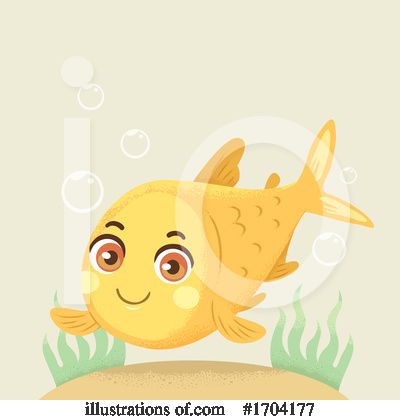 Goldfish Clipart #1704177 by BNP Design Studio