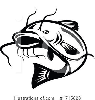 Catfish Clipart #1715828 by patrimonio