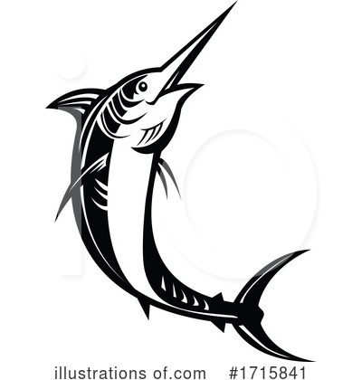 Royalty-Free (RF) Fish Clipart Illustration by patrimonio - Stock Sample #1715841