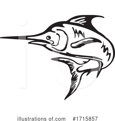 Royalty-Free (RF) Fish Clipart Illustration by patrimonio - Stock Sample #1715857