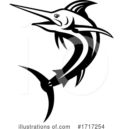 Royalty-Free (RF) Fish Clipart Illustration by patrimonio - Stock Sample #1717254