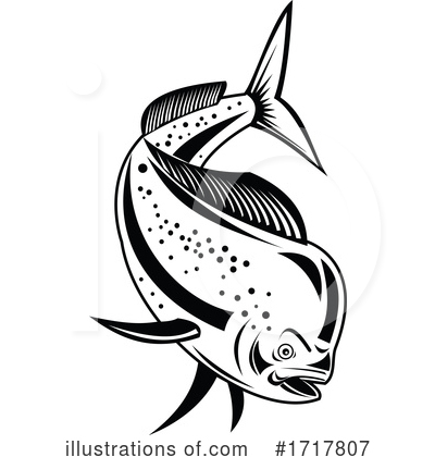 Dolphin Fish Clipart #1717807 by patrimonio