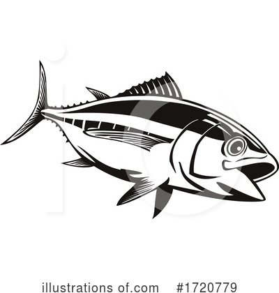 Tuna Clipart #1720779 by patrimonio