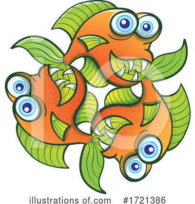 Fish Clipart #1721386 by Zooco