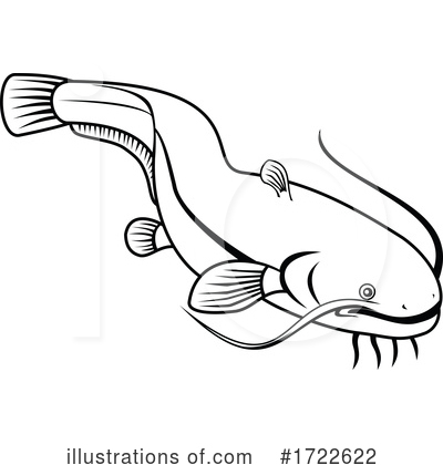 Sheatfish Clipart #1722622 by patrimonio