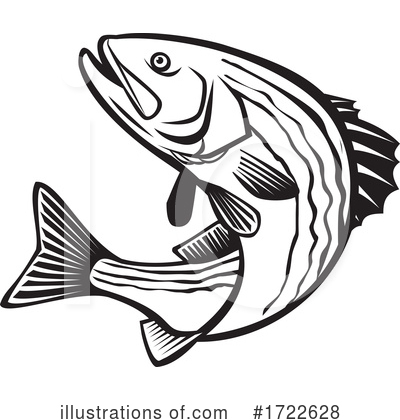 Bass Fish Clipart #1722628 by patrimonio