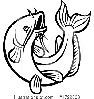 Catfish Clipart #1722638 by patrimonio