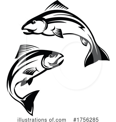 Royalty-Free (RF) Fish Clipart Illustration by Vector Tradition SM - Stock Sample #1756285