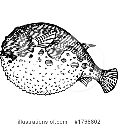 Royalty-Free (RF) Fish Clipart Illustration by Vector Tradition SM - Stock Sample #1768802
