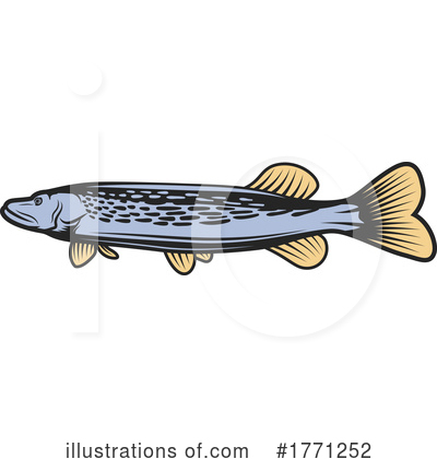 Royalty-Free (RF) Fish Clipart Illustration by Vector Tradition SM - Stock Sample #1771252