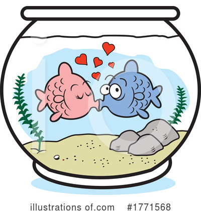 Royalty-Free (RF) Fish Clipart Illustration by Johnny Sajem - Stock Sample #1771568