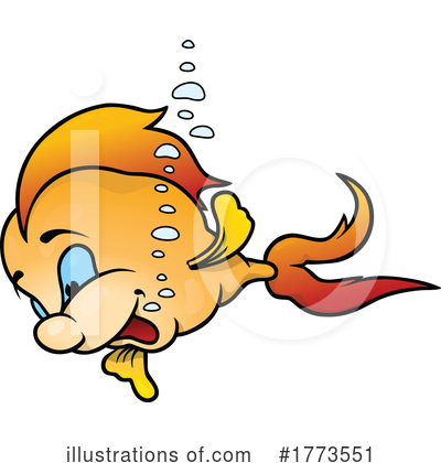 Royalty-Free (RF) Fish Clipart Illustration by dero - Stock Sample #1773551