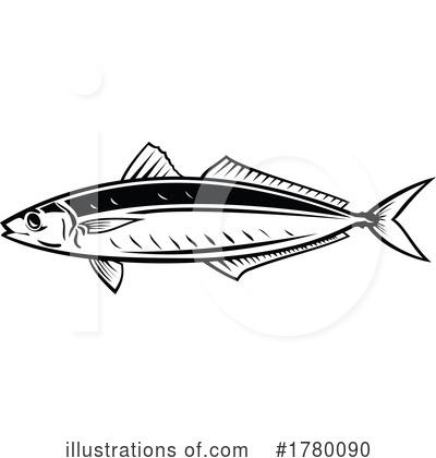 Royalty-Free (RF) Fish Clipart Illustration by patrimonio - Stock Sample #1780090