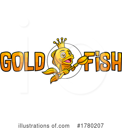 Goldfish Clipart #1780207 by Hit Toon