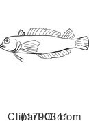 Fish Clipart #1790341 by patrimonio