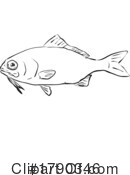 Fish Clipart #1790346 by patrimonio