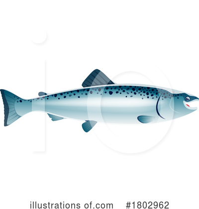 Royalty-Free (RF) Fish Clipart Illustration by Vector Tradition SM - Stock Sample #1802962