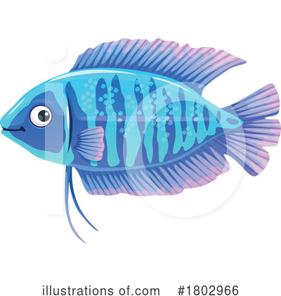 Royalty-Free (RF) Fish Clipart Illustration by Vector Tradition SM - Stock Sample #1802966