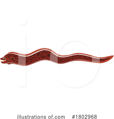 Eel Clipart #1802968 by Vector Tradition SM