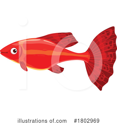 Guppy Clipart #1802969 by Vector Tradition SM